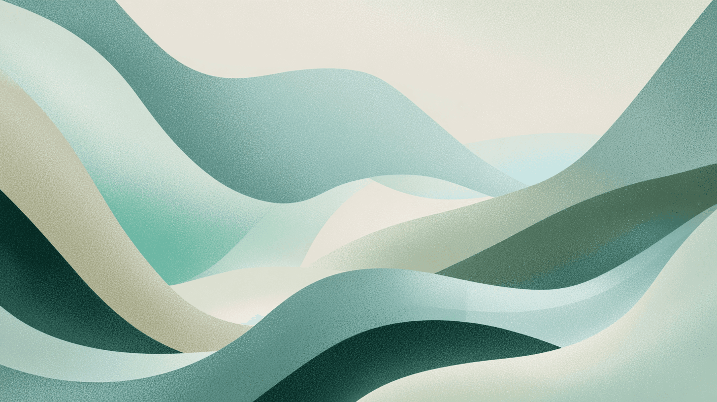 Gentle wave shapes and soft curves background for events section